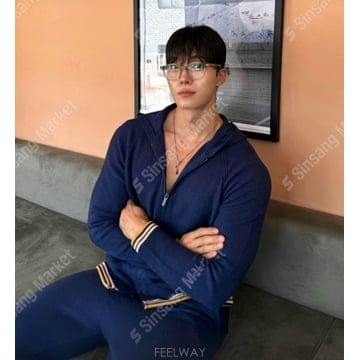 프리미엄 로로캐시미어후드트레이닝룩 무료배송