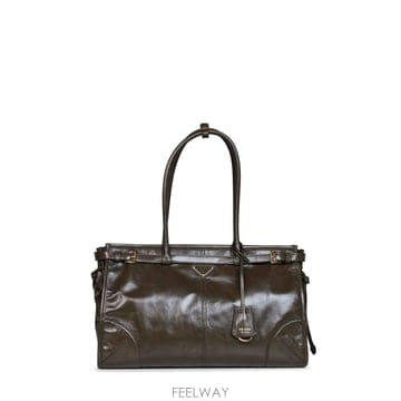 인더샵 PRADA 프라다 보니 라지 레더 토트백
