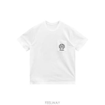 당일배송 크롬하츠 홀스슈 로고 티셔츠