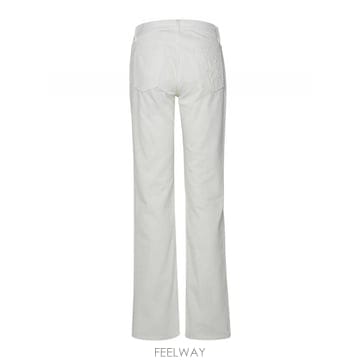 25SS 팜엔젤스 화이트 코튼 Jeans PWYB032R24DEN0030303 TP579358478