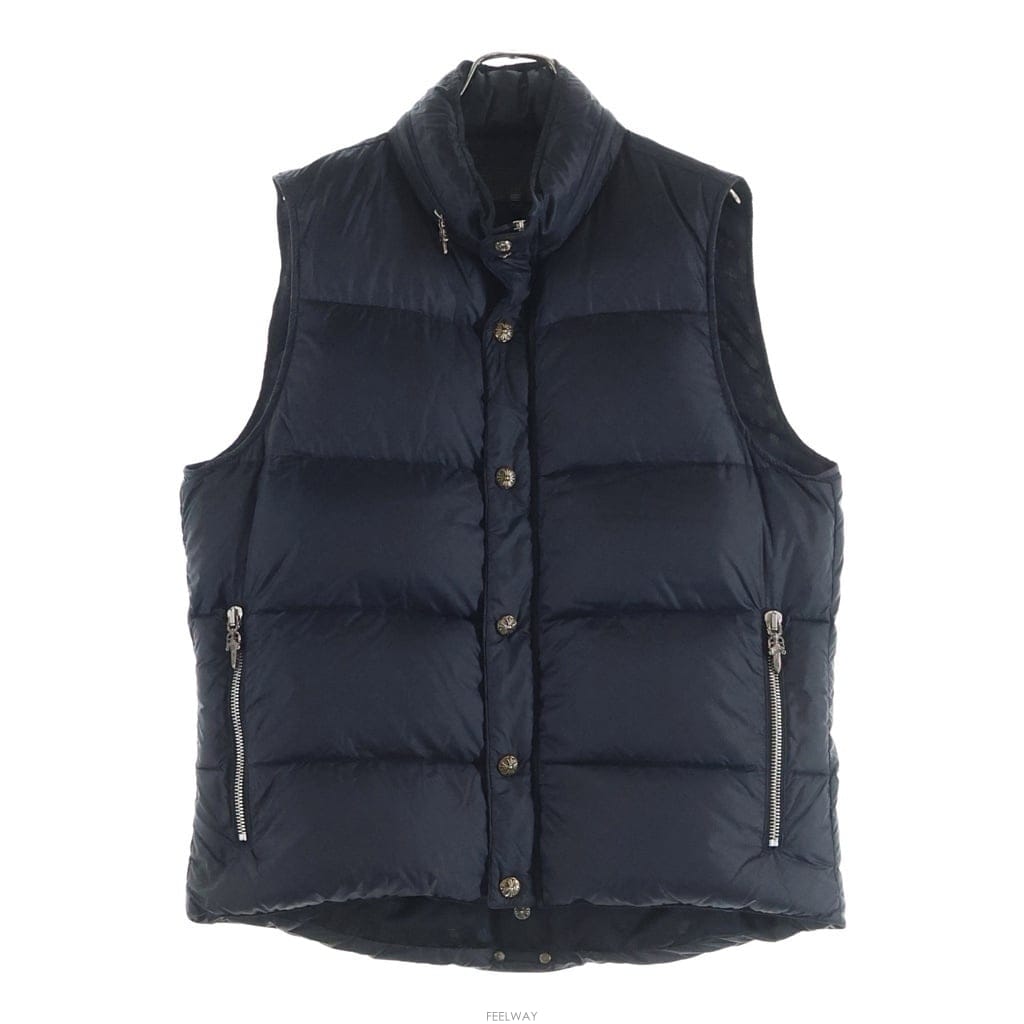 Chrome Hearts ũ������ STIFF VEST �ٿ� �е� ����Ʈ Lũ������ STIFF VEST �ٿ� �е� ����Ʈ L
