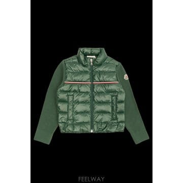 Moncler 가디건 with quilted front L19549B00001M1367885 TP576399