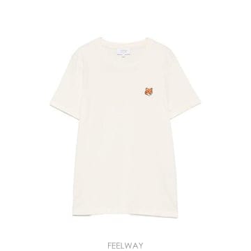 Maison Kitsune �׶�����Ÿ �ؿ� ����Ű���� ���� FOX HEAD COTTON Ƽ���� PW00113KJ70260063�׶�����Ÿ �ؿ� ����Ű���� ���� FOX HEAD COTTON Ƽ����
