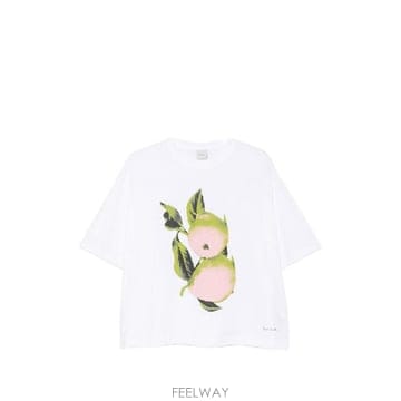 Paul Smith �׶�����Ÿ �ؿ� �����̽� ���� PRINTED COTTON Ƽ���� W1R443VWP615601�׶�����Ÿ �ؿ� �����̽� ���� PRINTED COTTON Ƽ���� W1