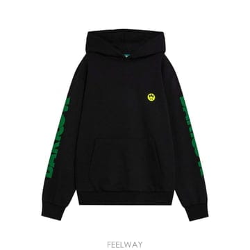 바로우 후드티 블랙