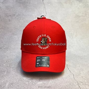 (국내배송) 나이키 골프 모자 PGA Tour 오피셜 US.OPEN 드라이 핏 깊은 남여 볼캡 레드