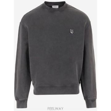 26FW Maison Kitsune FOX HEAD FADED 컴포트 스웨트 셔츠 PM00304KMBIT40