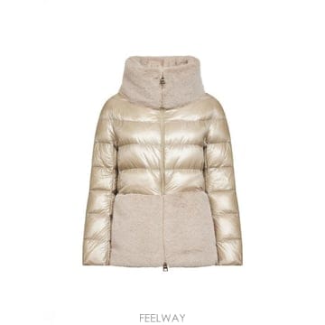 에르노 Faux Fur Detail Puffcoat PI001933D12017Z1985 TP580775944