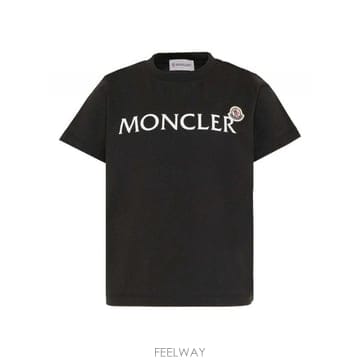 26SS Moncler T 셔츠 a girocollo con 로고 Moncler 8C0001089AFV999