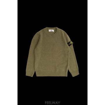 26FW 스톤아일랜드 스웨터 with a detachable patch on the sleeve L2S165