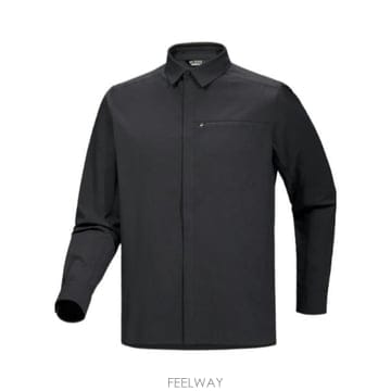 26SS Arc teryx 맨즈 셔츠 X000010620BLACK TP578193982