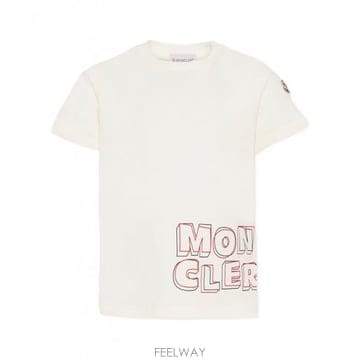 Moncler 보이즈 T 셔츠 L19548C0000689AFV034 TP577902222