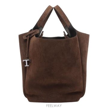 26FW TOD S 브라운 suede 버켓 백 XBWAPAK0200XBL246F TP578791102