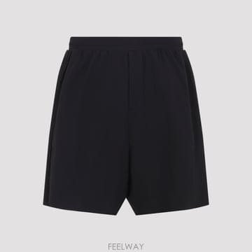 26SS Y 3 Vinyl 로고 bermuda 숏츠 KF6045BLACK TP573160145