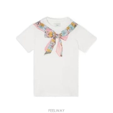 26SS Fendi 걸즈 셔츠 JFI3917AJF0TU9 TP578080624