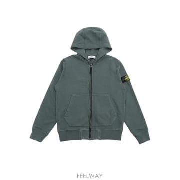 24FW 스톤아일랜드 Full 집 스웨트 셔츠 with lined 후드 앤 pockets 811660720V