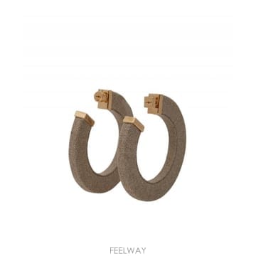 Jacquemus 22FW ��ũ���� ���� earrings 223JW3055846150BEIGE TP57888934022FW ��ũ���� ���� earrings 223JW3055846150BEIGE TP578