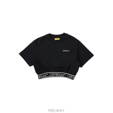 25FW Off 화이트 T 셔츠 With 로고 OGAA018C99JER0011001 TP572122298