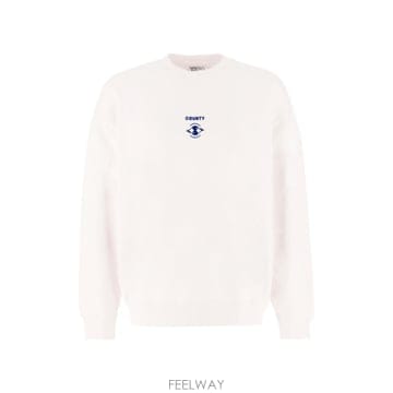 마르셀로 불론 마르셀로불론 오버사이즈 스웨트 셔츠 화이트