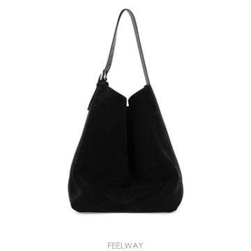 Toteme Belted 쇼퍼 백 in suede 234WLGBG038LE0004040 TP579245540