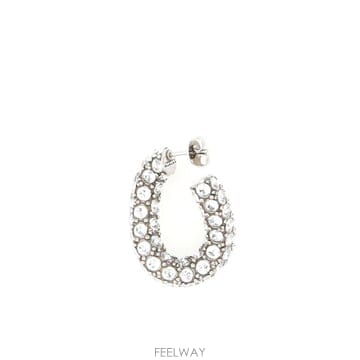 Isabel Marant 26FW ���ں����� FUNKY RING CHAIN LINK EARRINGS BL0035FAA2B27BTRSI26FW ���ں����� FUNKY RING CHAIN LINK EARRINGS BL0035F