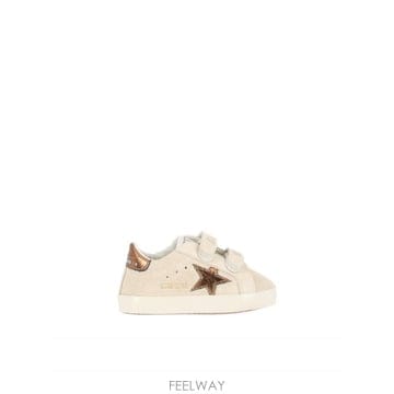 26FW 골든구스 스니커즈 베이비 스쿨 SUEDE UPPER TOE 앤 STRAP LAMINATED 스타 앤