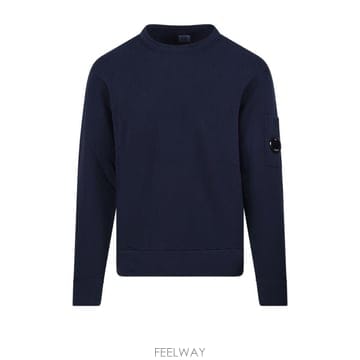 26SS C P  Company 블루 코튼 스웨트 셔츠 20CMSS207A110337O889 TP578513