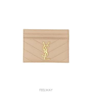 Saint Laurent 26FW ���ζ� ī���� ��Ʋ�� ī�� ���̽� 423291 BOW012721 BEIGE26FW ���ζ� ī���� ��Ʋ�� ī�� ���̽� 423291 BOW01