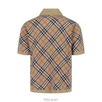 26FW Burberry 체크 폴로 셔츠 8127792 TP580482767