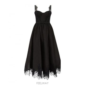26FW 짐머만 여성 드레스 0226DF261BLK TP581058544