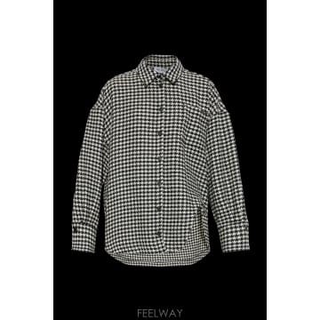 THE ATTICO 26FW ���Ƽ�� ���� with houndstooth pattern 261WCB00123WWW067AA02026FW ���Ƽ�� ���� with houndstooth pattern 261WCB0012