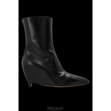 26FW 메종마르지엘라 레더 웨지 앵클 부츠 S58WU0447P7684T8013 TP579563825