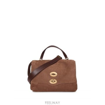 26FW Zanellato 스몰 Postina 백 in 브라운 nubuck 068090S0070000Z116
