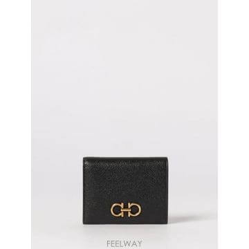 Ferragamo 26SS ����䷹ ��󰡸� Portafoglio Gancini Ferragamo in pelle a gran26SS ����䷹ ��󰡸� Portafoglio Gancini Ferragamo i
