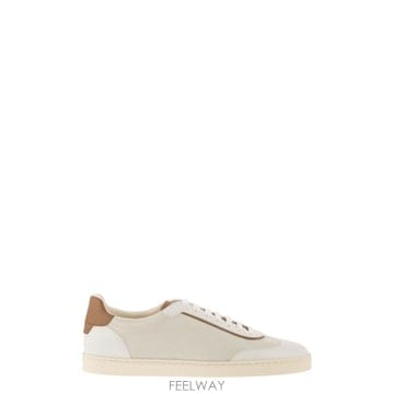 Brunello Cucinelli 26FW ���ڷ� ��ġ�ڸ� �ο� ž ���� �� suede ����Ŀ�� with contrasting details26FW ���ڷ� ��ġ�ڸ� �ο� ž ���� �� suede ����Ŀ�� 