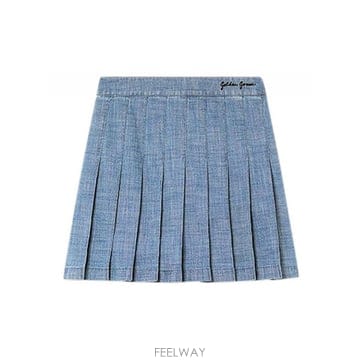 26SS 골든구스 Pleated Jeans 스커트 GKP02613P00248250984 TP578805297