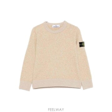 25FW 스톤아일랜드 Crew 넥 스웨터 With 로고 K2S165100007S00M6V0M95 TP5733