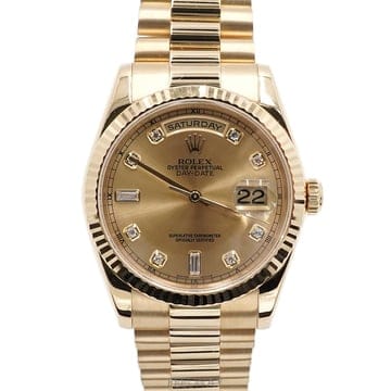 롤렉스 118238 18K골드금통 DAY-DATE 데이데이트 프레지던트 다이아 36mm 남성시계aa66672