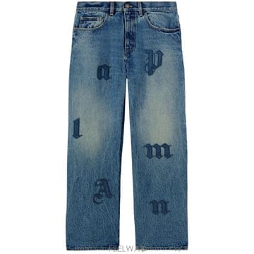 Palm Angels 26 FW �ʾ����� �ΰ� ��ġ ��Ʈ����Ʈ �� PMYA041S25DEN0064040 TP45763871426 FW �ʾ����� �ΰ� ��ġ ��Ʈ����Ʈ �� PMYA041S25DEN00