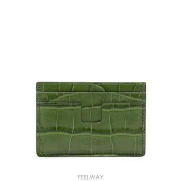 TOM FORD ������ T Line crocodile effect card holder 12188742189320 TP725������ T Line crocodile effect card holder 12188742189