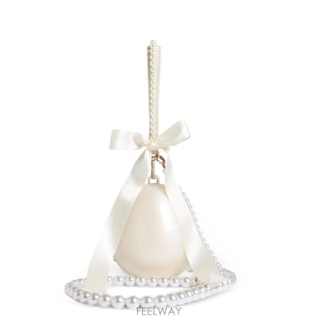 시몬 로샤 Pearl Egg bow clutch bag 12188739797256 TP725338713