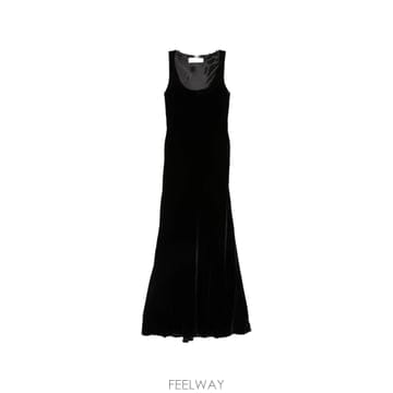 Rohe scoop neck velvet dress 12188737437960 TP725388110