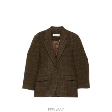 Rohe oversized check blazer 12188737143048 TP725370719