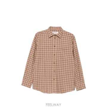Rohe check print Classic Fit shirt 12188736782600 TP72537064