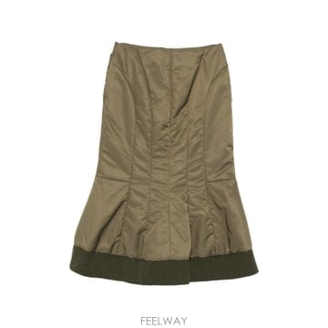 시몬 로샤 padded midi skirt 12173476626696 TP725278340