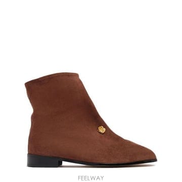 | Other Brand | 26 FW EENK ���� Ankle boots with floral detail 82I UQA014 TP7226 FW EENK ���� Ankle boots with floral detail 82I UQA