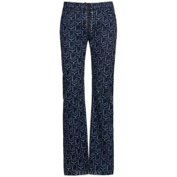 | Other Brand | 26 FW Ludovic de Saint Sernin ���� Flare jeans with decorative26 FW Ludovic de Saint Sernin ���� Flare jeans with de
