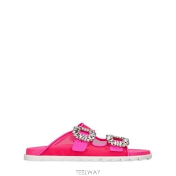 Roger Vivier 26 FW ������� ���� Slip on loafers with buckles 77I G0U028 TP72426 FW ������� ���� Slip on loafers with buckles 77I