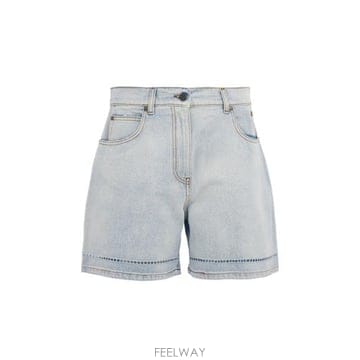 엠에스지엠 코튼 데님 쇼츠