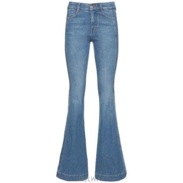 Stella McCartney 26 FW ���ڶ� ��īƮ�� ���� High waisted flare jeans 77I MAV034 TP724626 FW ���ڶ� ��īƮ�� ���� High waisted flare jeans 77
